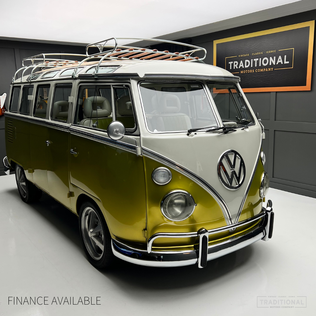 1975 Volkswagen Microbus Deluxe Samba 23 window – Traditional