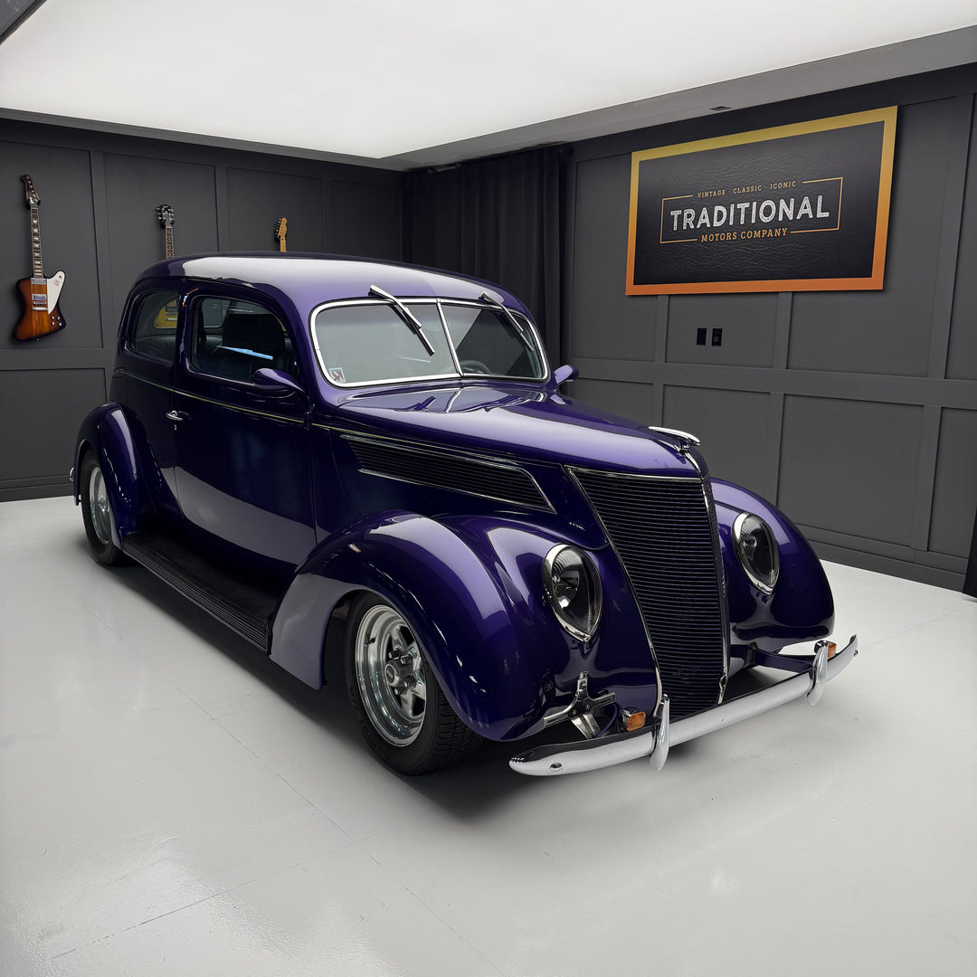 1937 Ford Two Door Flatback – Traditional Motors Company