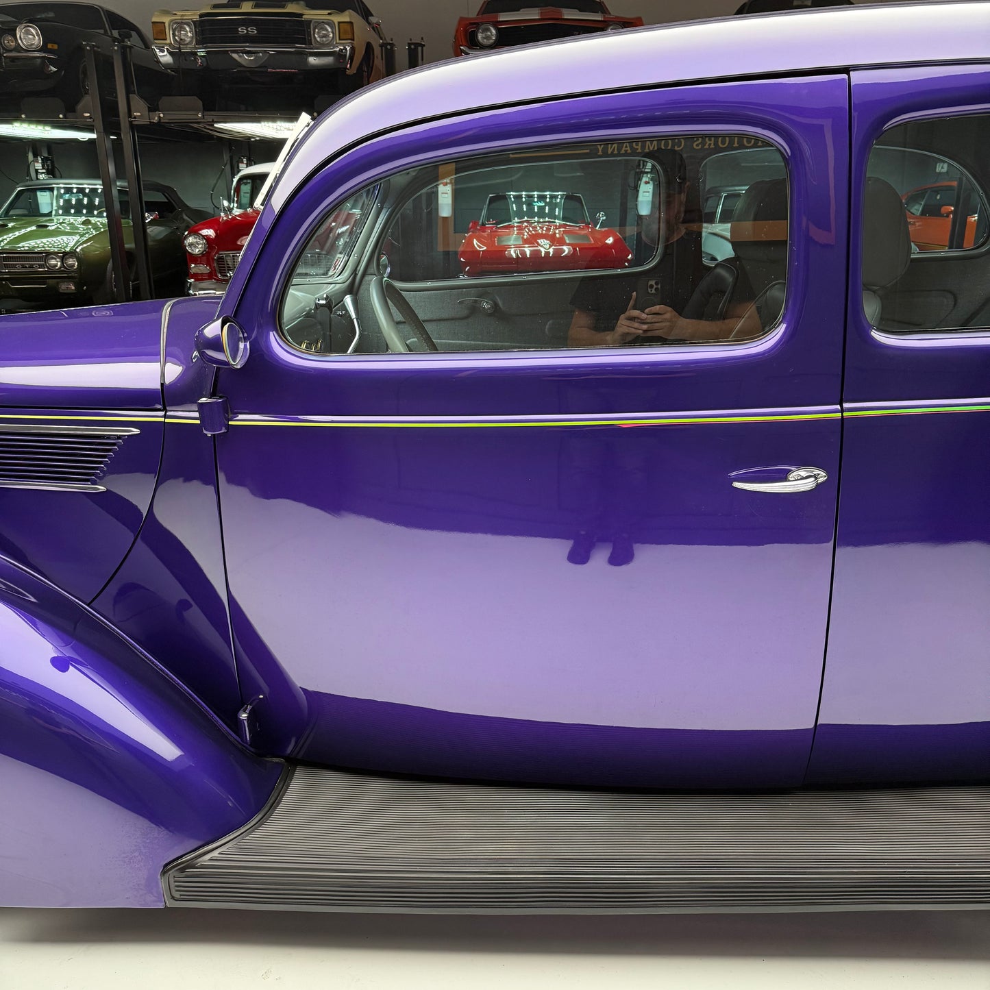 1937 Ford Two Door Flatback